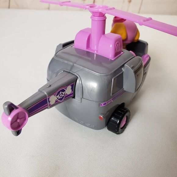Nickelodeon Paw Patrol Skye Pup with Helicopter Pink Dog Toy Little Hands - Picture 4 of 12